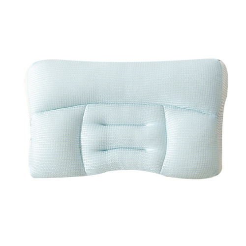 儿童枕头1-8岁护脊颈椎枕芯分区设计四季通用宝宝小学生透气枕头