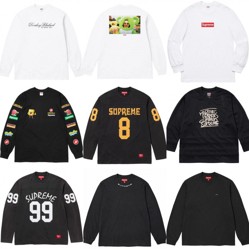 高版本supreme25SS 潮牌HOODED SWEATSHIRT 大LOGO加绒帽衫卫衣|undefined