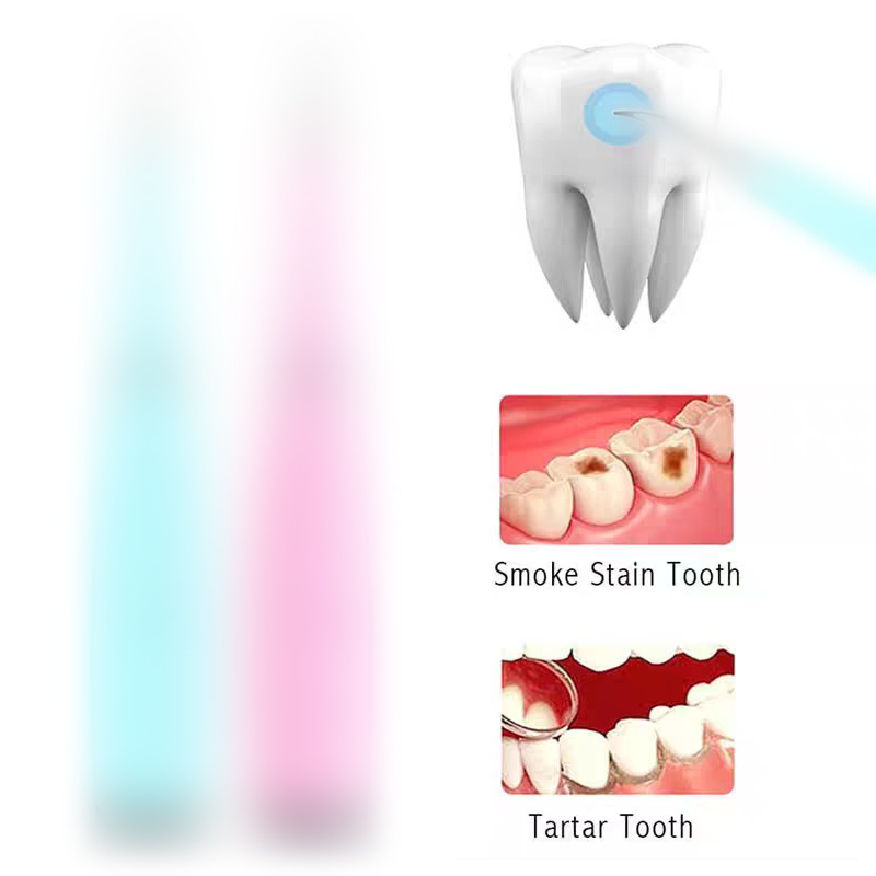 跨境电动洗牙洁牙器牙结石去除器牙齿护理工具超声波美牙仪多功能