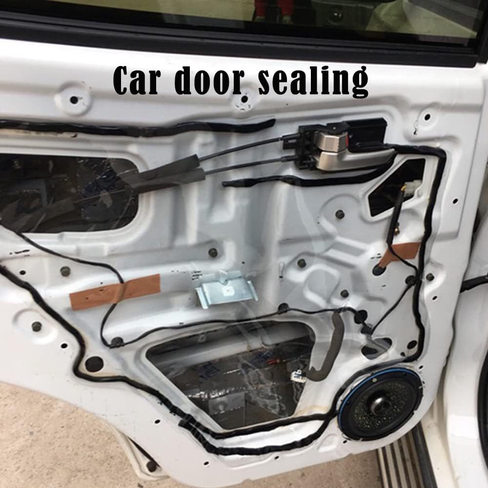 Snake Rubber Factory Car Headlight Sealing Strip Car Door Waterproof Black Butyl Rubber Modified Car Light Snake Rubber