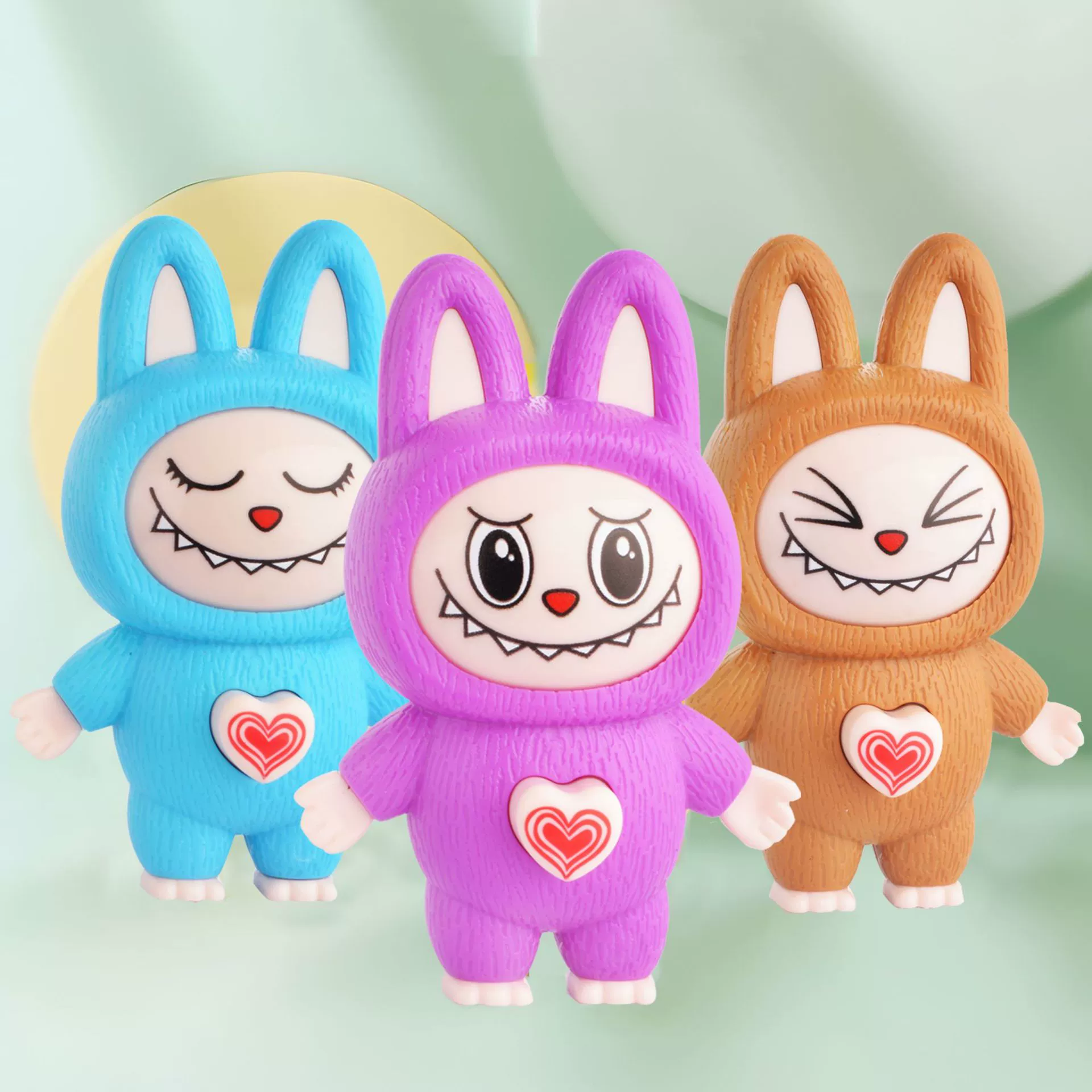 Интернет-хит 2024 года: новая модель плюшевой игрушки-антистресс с меняющимся лицом, детский портативный подарок, игрушка для детей