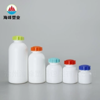 定制1升齿轮盖塑料瓶150CC宠物钙片瓶500ml液体试剂瓶农药兽药瓶