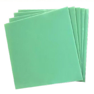 High Temperature Resistant Perforated Green Fiberglass Board Flame Retardant Partition Material Insulation Engraving Arbitrary Cutting Lithium Battery Epoxy Board