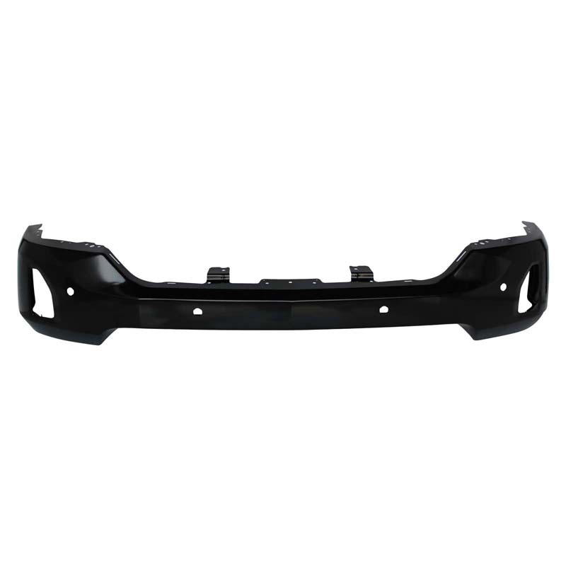 Aplicable a Chevrolet 16 - 18 Silverado barra delantera original negro con orificio de luz de niebla con orificio de radar