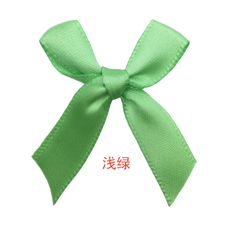 1cm cinta arco 3 puntos mano anudada semiacabado arco accesorios caja de regalo decoración juguete accesorios de ropa