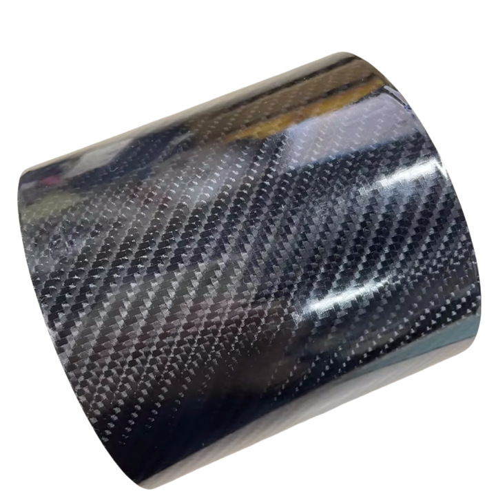 Cross-Border Cutting of 5D Carbon Fiber Automotive Accessories Modification Stickers Pvc Waterproof Scratch-Resistant Glossy Interior 6D Color-Changing Film