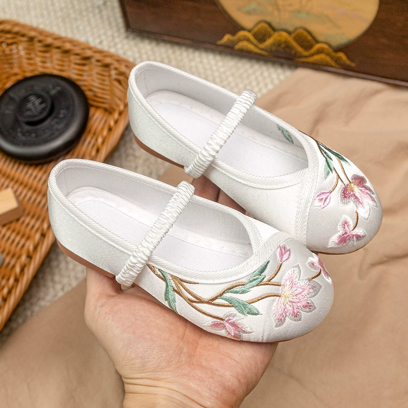 Ханьфу, детская обувь, обувь, обувь на slip-ons, детская одежда, китайский стиль