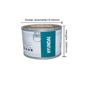 Aluminum alloy welding wire packaging barrel for high quality robot