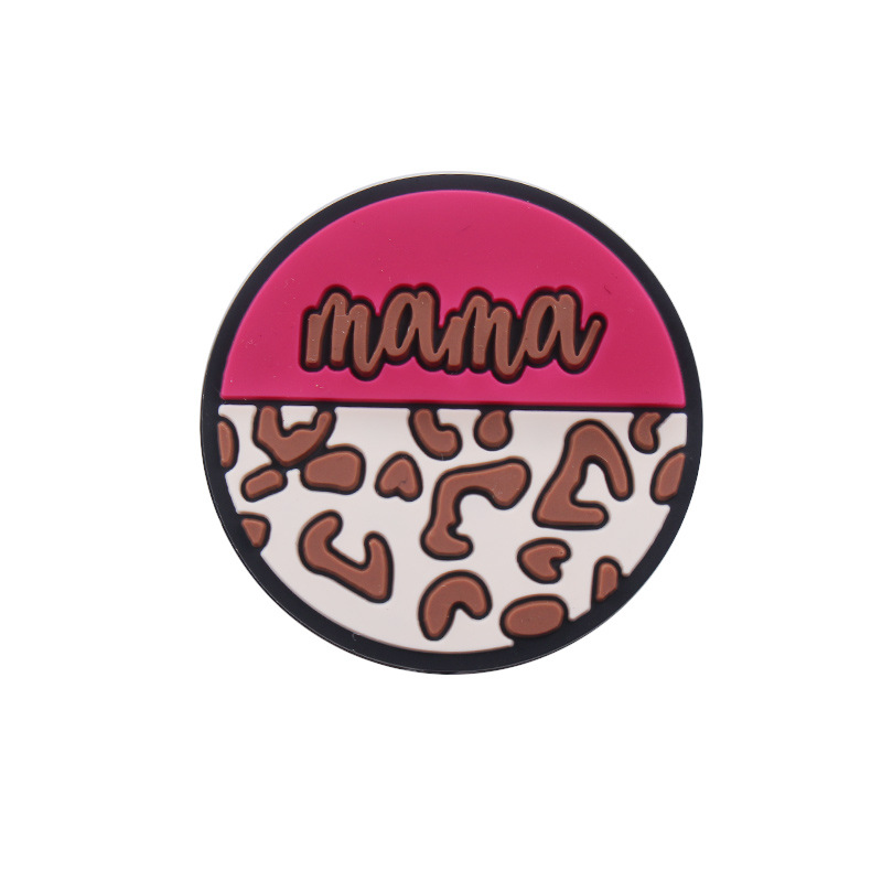 Productos creativos para bebés de bricolaje Dibujos animados Día de la madre MM joyería de silicona cadena de pezón molar dientes dientes accesorios de pulsera