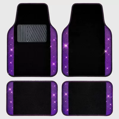 floor mats, Universal Foot Pad - lotus-purple
