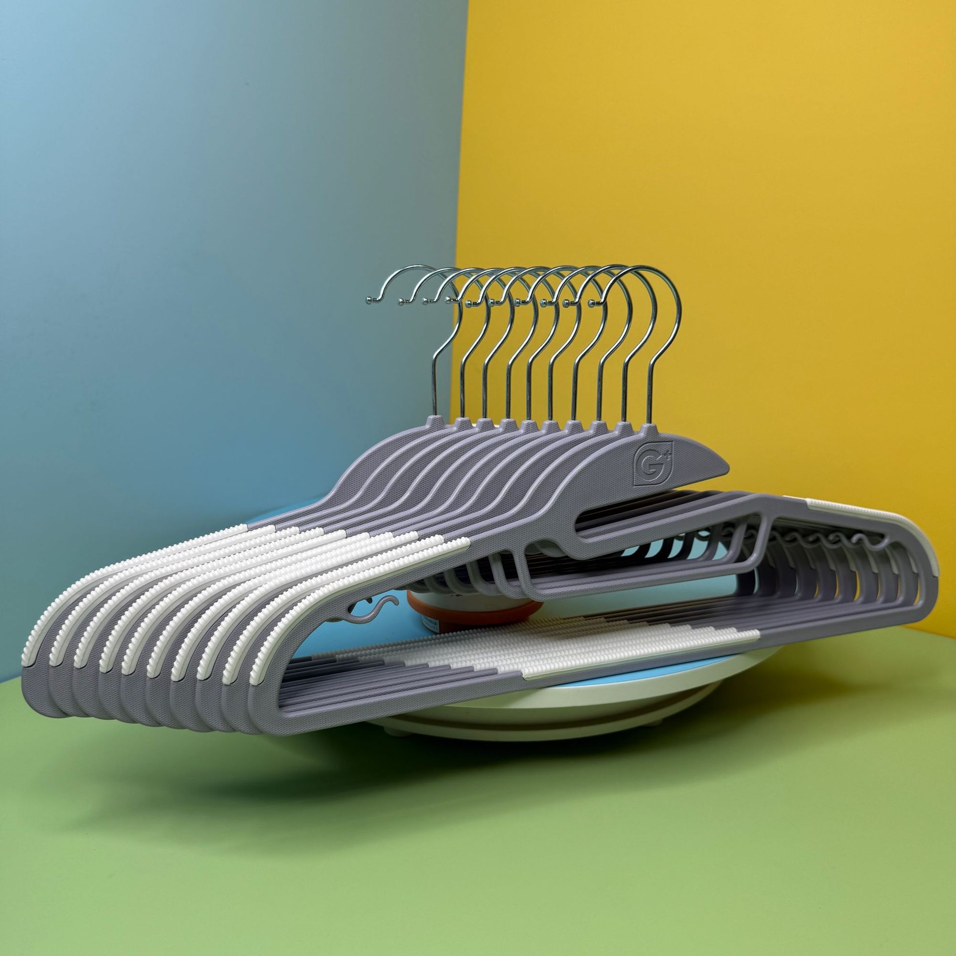 [리얼샷 G+그레이+스트라이프+화이트]