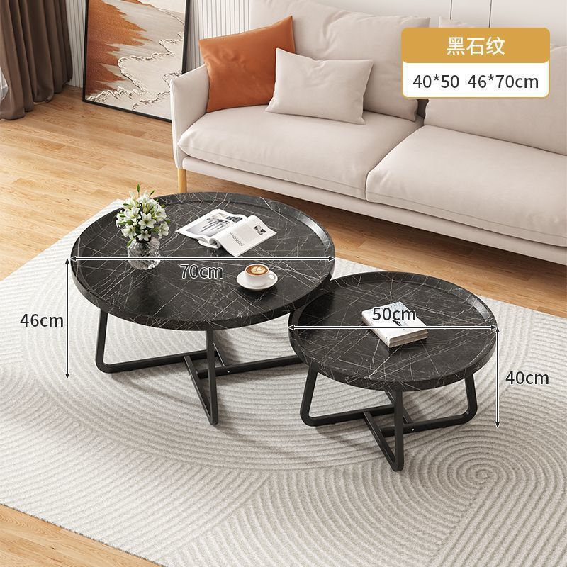 마더 스타일 블랙 대리석 패턴 50*50*40+70*70*46