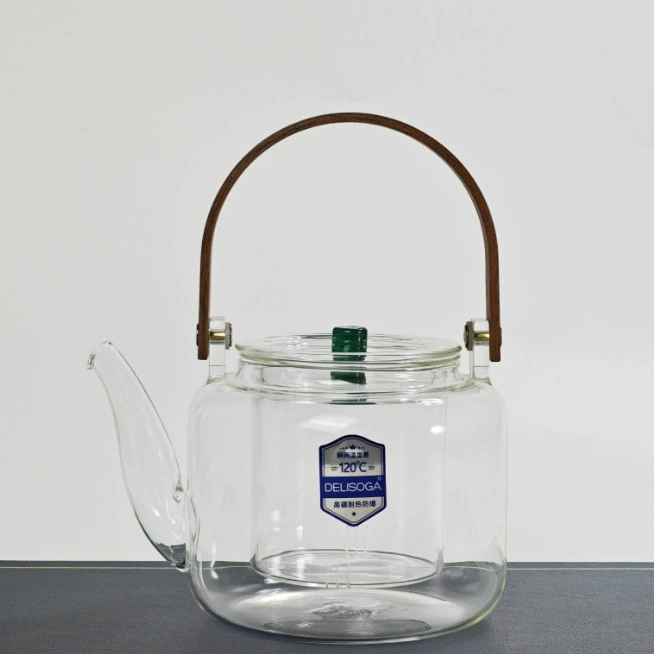 Яблочный стеклянный горшок утолщен и устойчив к высоким температурам