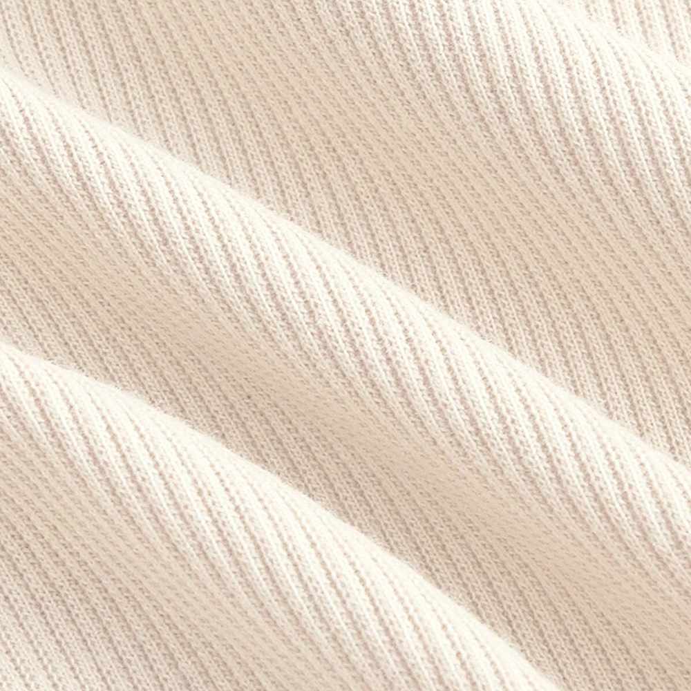 Voya Women's Clothing 2026 Spring/Summer New European And American Women's Slim-Fit Knit Long-Sleeve T-Shirt With Slanted Collar_ecoleips.com