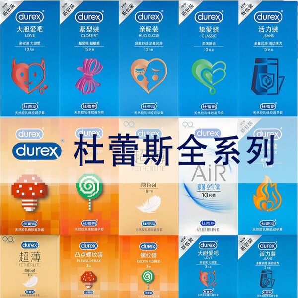 Durex Condoms Bold Love Hyaluronic Acid Ultra-Thin Concealed 3 Pack…