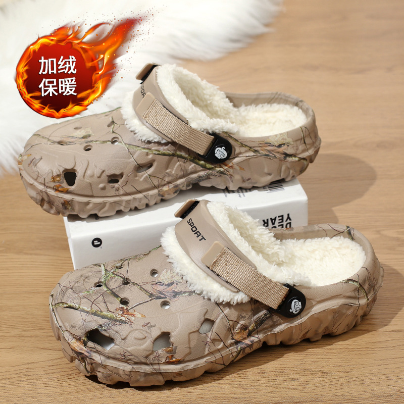 Zapatos de hombre 2026 nuevos zapatillas de hombre con suela gruesa para usar un zapato y dos zapatillas de playa resistentes al desgaste