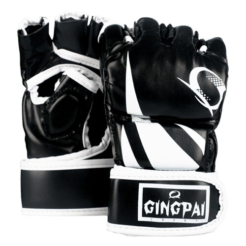 Jingpai half-finger boxing gloves Sanda fighting adult boxing gloves fighting training MMA boxing gloves for men and women playing sandbags