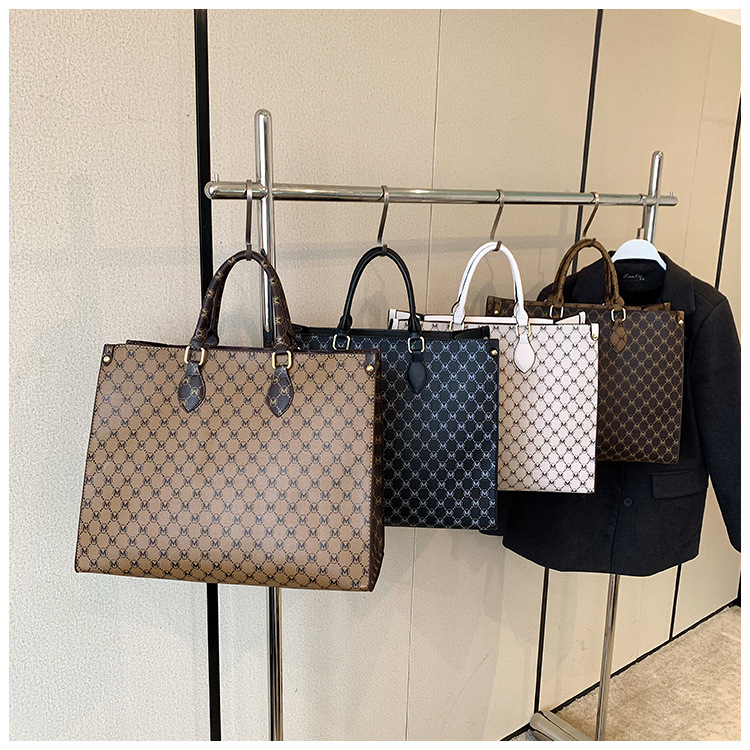 Bolso de hombro para mujer bolso retro de gran capacidad tendencia_voghion.com