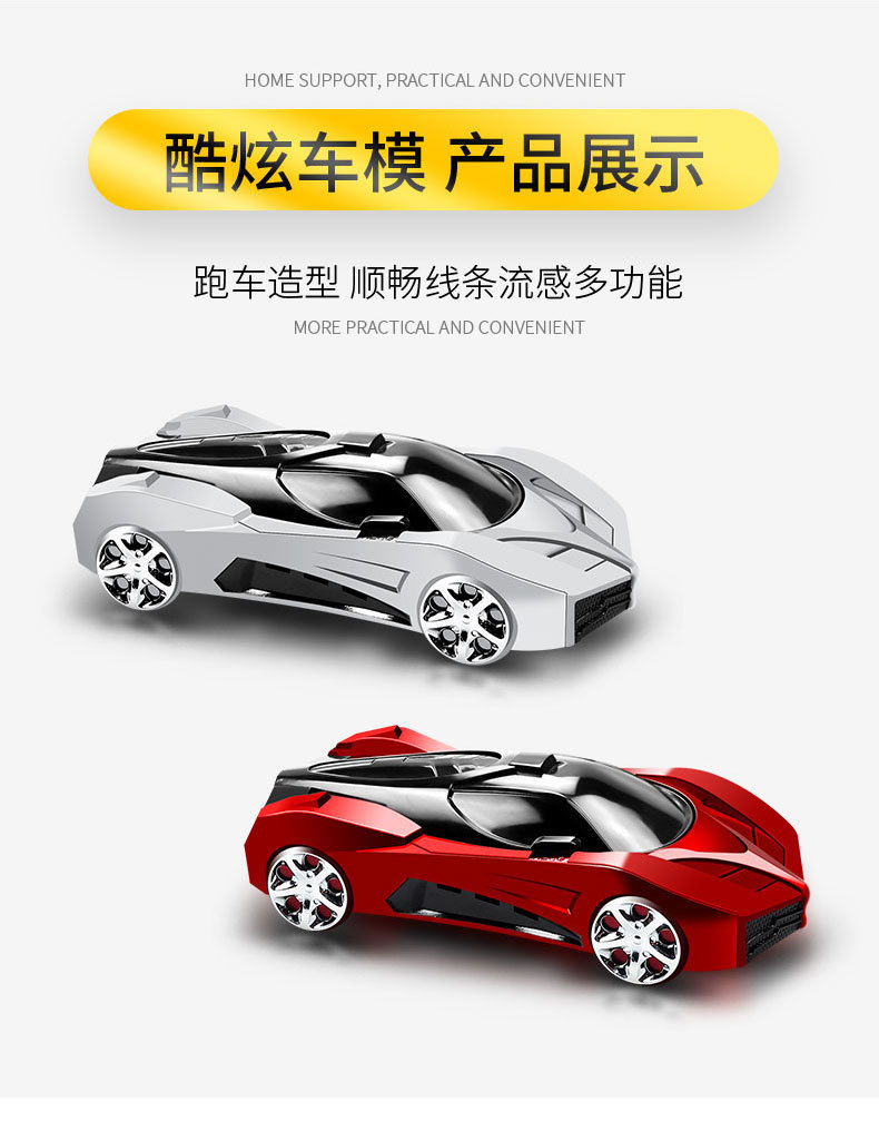 Dashboard Car Mobile Phone Holder Multi-Function Navigation Support Frame Car Model Parking Number Plate Car Perfume Aromatherapy