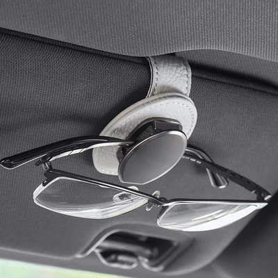 Multifunctional Car Sunglasses Holder, In-Car | Car Glasses Clip/Bill Clip