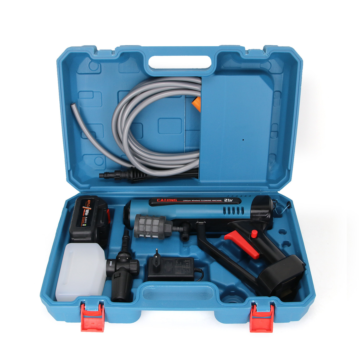 Cross-Border Hot Wireless High-Voltage Lithium Battery Car Washing Machine Brushless High-Power Motor Car Washing Water Gun Vegetable Watering Cleaning Machine