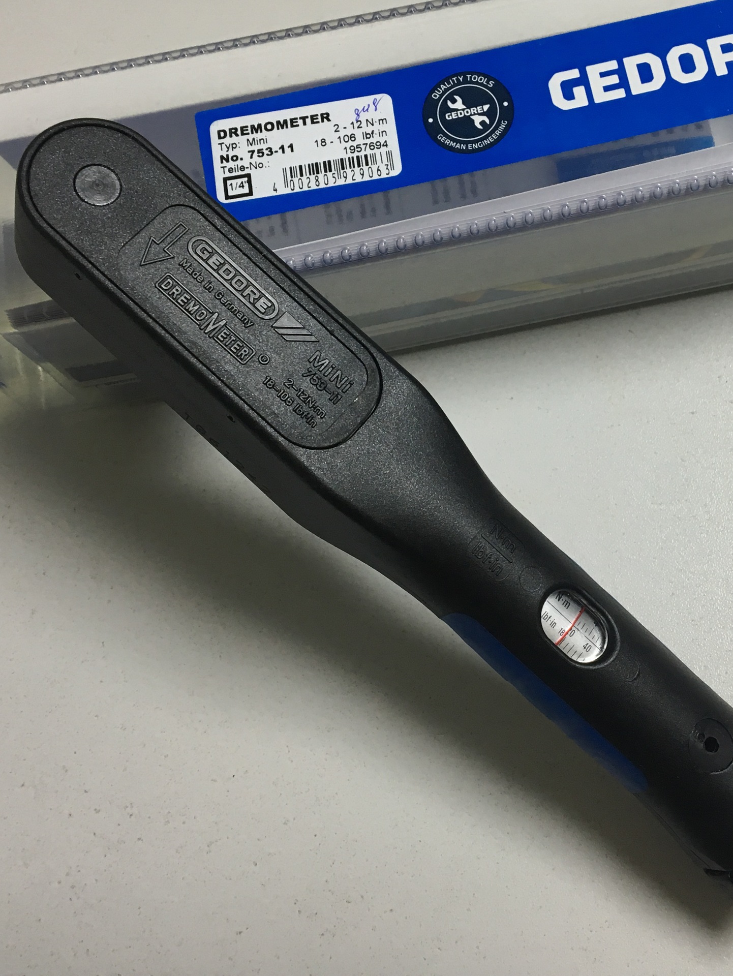 GEDORE扭力扳手MINI 753-11 进口吉多瑞753-12 753-13 1957694