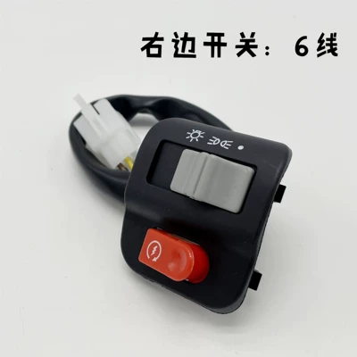 Electric Motorcycle Xunying Shangling Other Electric Vehicle Accessories - 6-wires-on-the-right-side-of-the-snap-switch