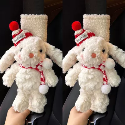 Seat belt shoulder pad Shoulder Pad Anti-Neck-Strangling Car - striped-red-rabbit-shoulder-pads2-pack-no-specifications