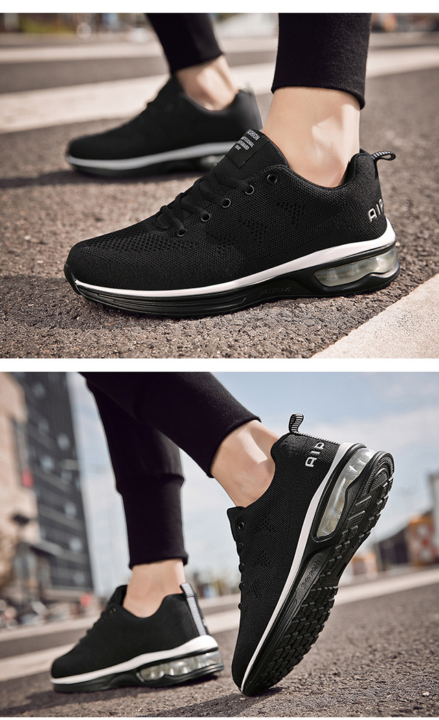 Herren-Lederschuhe, Freizeitschuhe, Sportschuhe, Turnschuhe, Mesh-Fußgewölbeunterstützung, gepolstertes Schuhwerk_voghion.com