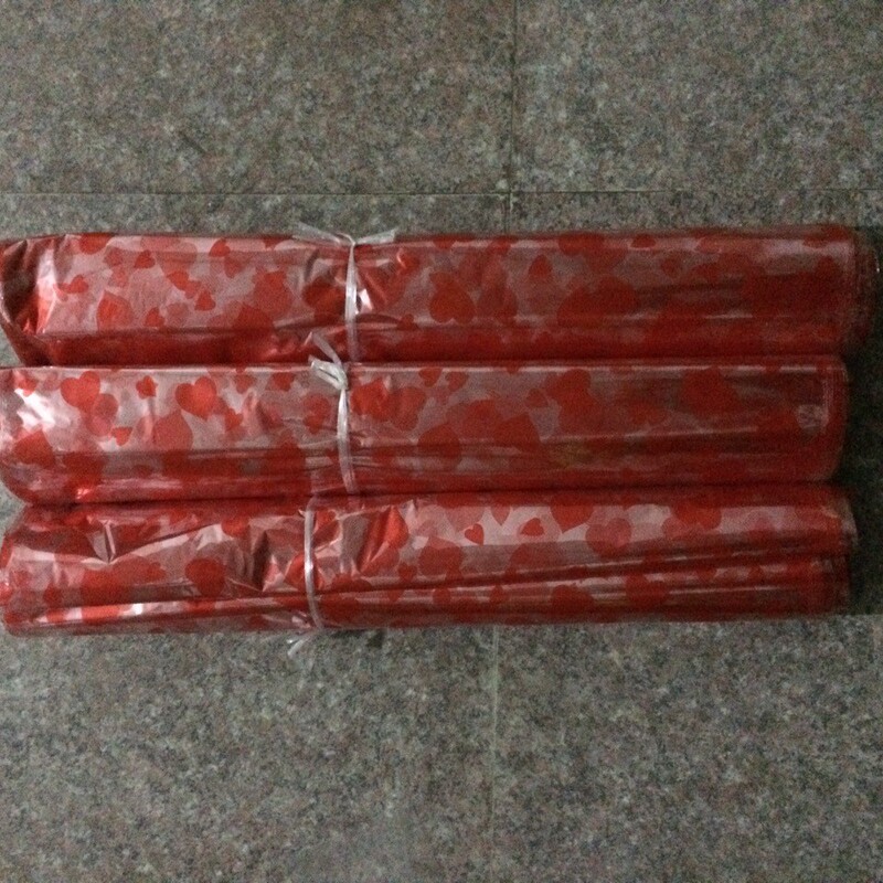 Red Heart Bag Plastic Bag Yuanbaoshan Money Tree Gold and Silver Mountain Packaging Bag Red Heart Bag Plastic Bag Yuanbaoshan Money Tree Gold and Silver Mountain Packaging Bag