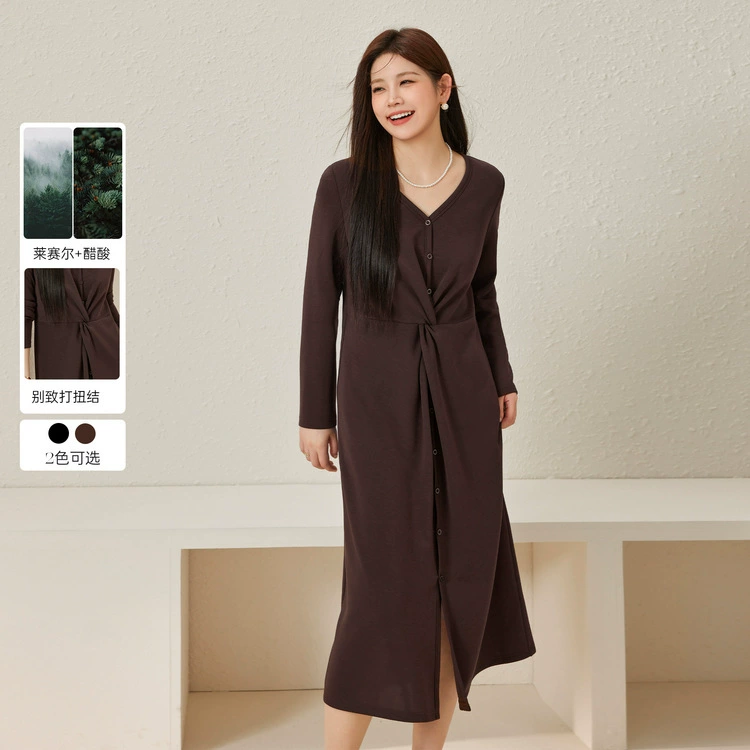 Слепое шоу большой размер женщины французский легкий стиль темперамент элегантный интеллектуальный шикарное платье жирный mm2024 осенний новый стиль