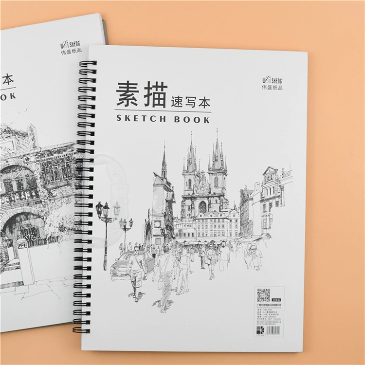 Weisheng блокнот A4 для эскизов Скорость Скорость письменной книги Художественная Терментированная Студенческая Художественная книга Линия книги