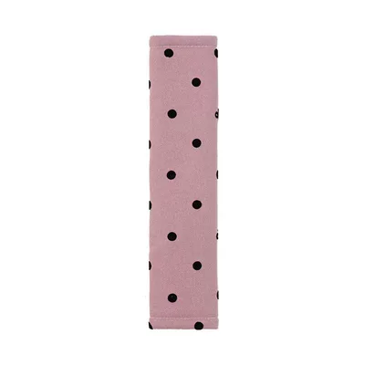 Shoulder Protector, Cartoon Doll Anti-Neck-Strangling – Sürətlər qutusu və əl tormozu başlıqları - simple-style-pink-polka-dot-shoulder-pads