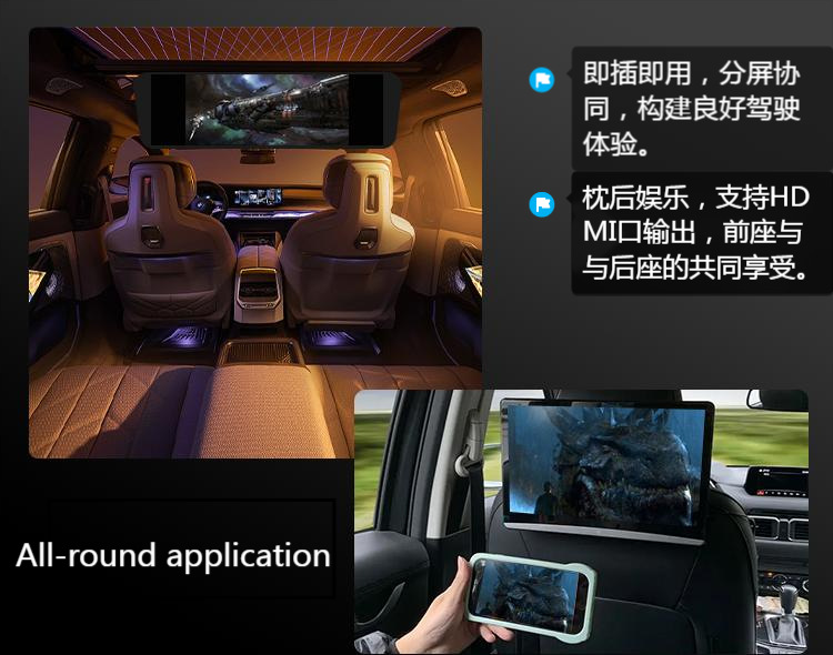 CUSP Carplay to Android box Car Machine Interconnection Qualcomm 6125 eight nuclear 8 128G Cross-border Hot Selling