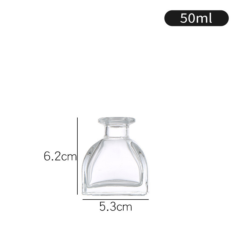 アロマボトル 美人頭アロマボトル飾り 50ml フラットスクエアアロマボトル クロスボーダー モンゴルパオ ローマ柱アロマ空ボトル|undefined