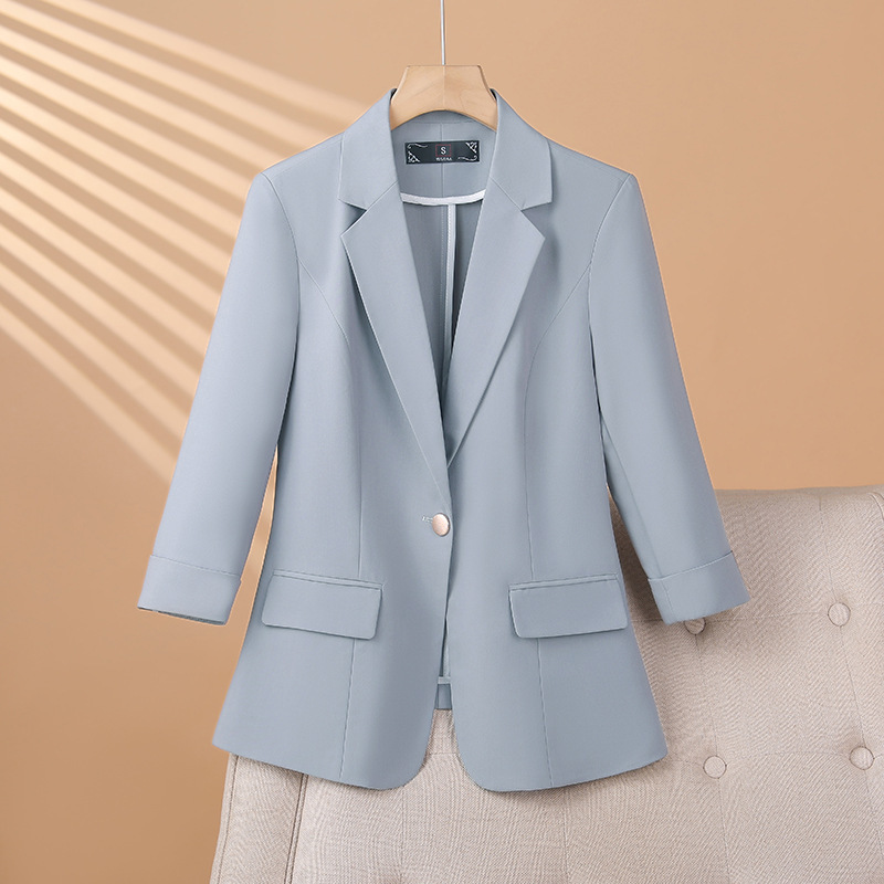 Spring summer fitted jacket