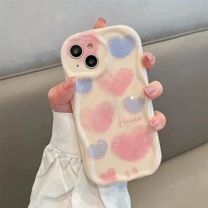 Love-Themed Cream Case Suitable for Apple 17Pro Personalized Iphone16Promax Phone Case for Girls 15/14 Full Coverage Love-Themed Cream Case Suitable for Apple 17Pro Personalized Iphone16Promax Phone Case for Girls 15/14 Full Coverage