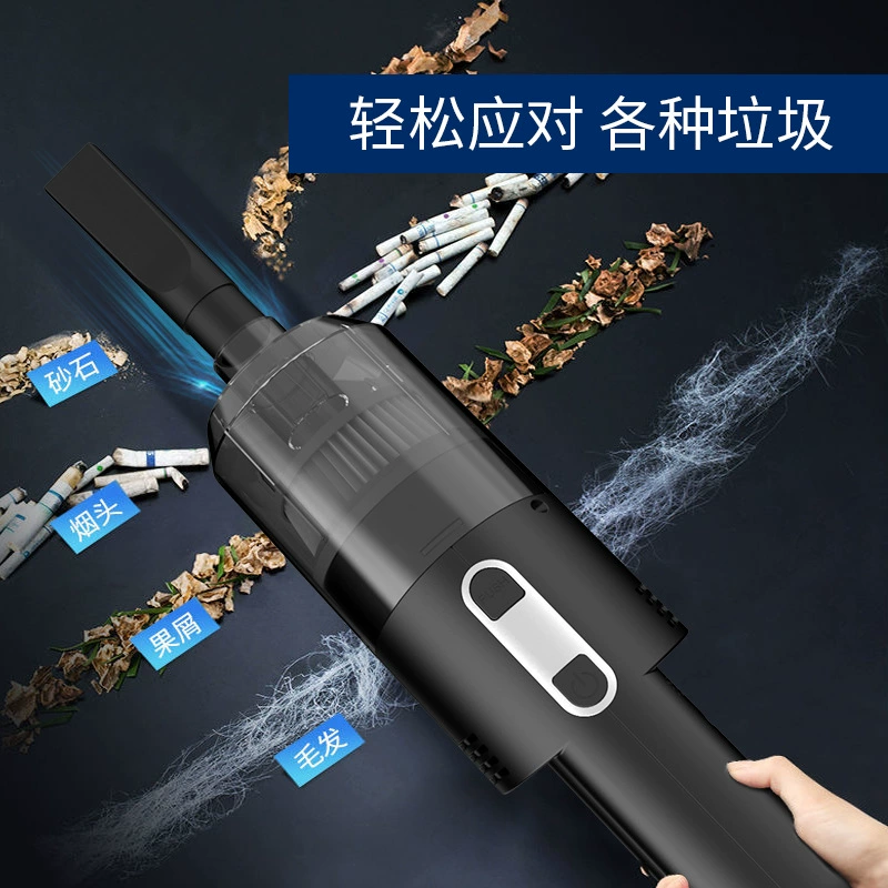 Handheld small vacuum cleaner charging for car