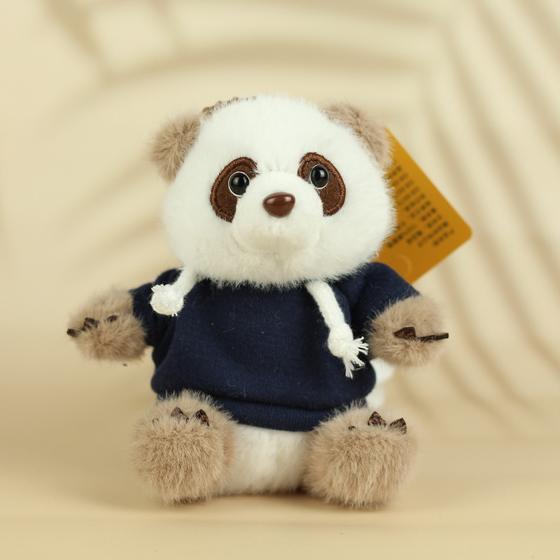 Colgante de Peluche de Oso Panda de Terciopelo para Mochilas image 7