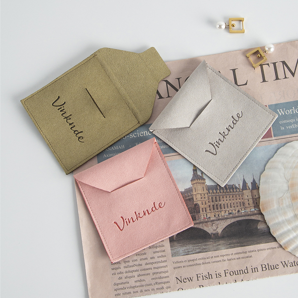 1 Pieza Franela Elegante Estilo Simple A Diario Letra Bolsas Embalaje  Joyería display picture 10