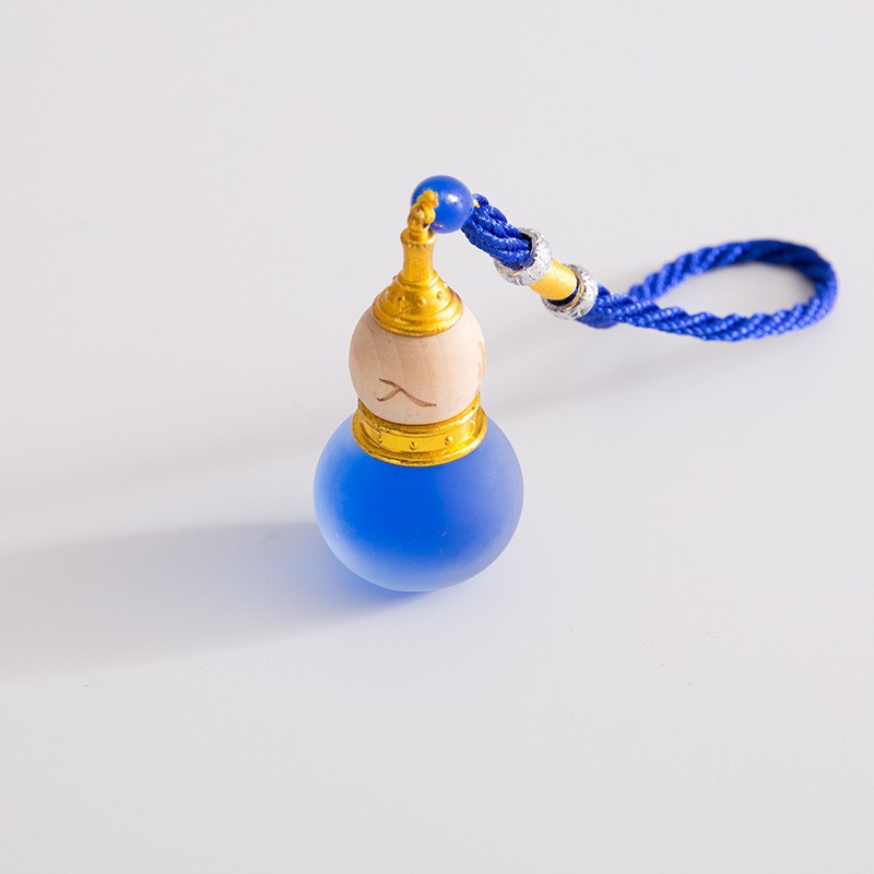 Car Aromatherapy Essential Oil Car Perfume Colorful Gourd Pendant Car Fragrance Deodorizing Light Fragrance Long-Lasting Manufacturer Wholesale