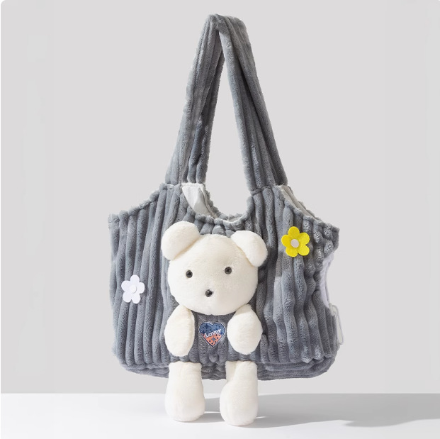Otoño y invierno nuevo tipo de bolso de pecho caliente, bolso de hombro, bolsa de perro, bolsa de gato, bolsa de mascotas, perro y gato.