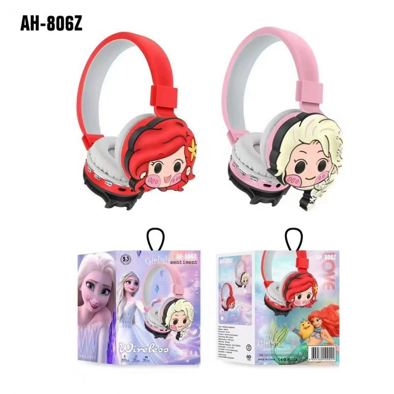 AH-806 Bluetooth гарнитура беспроводной мультяшный Kulomi Stichi Mario Bluetooth гарнитура оптом