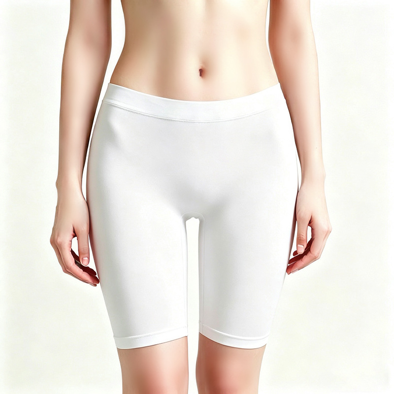 Shorts de Seguridad Elásticos sin Costuras de Cinco Puntos, Calzoncillos Tipo Boxer, Ropa Interior Femenina al por Mayor en Existencia