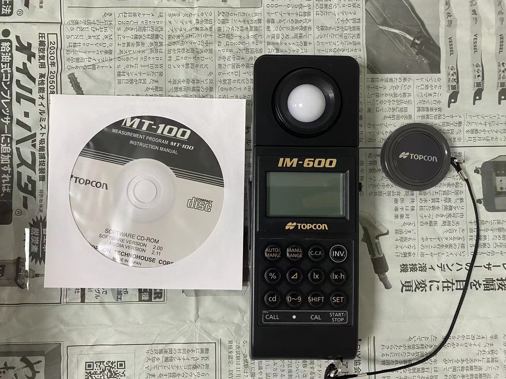 原装全新TOPCON拓普康新机种光学测试仪器BM-7AS色度亮度计