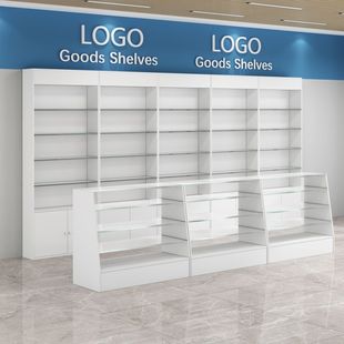Pharmacy Shelves, Medicine Cabinets, Western Medicine Pharmacy Medicine Display Racks, Clinic Prescription Cabinets, Medicine Cabinets, Glass Counter Display Cabinets