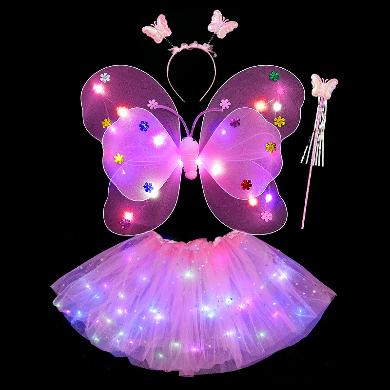 20 огней света двойной набор с четырьмя целями