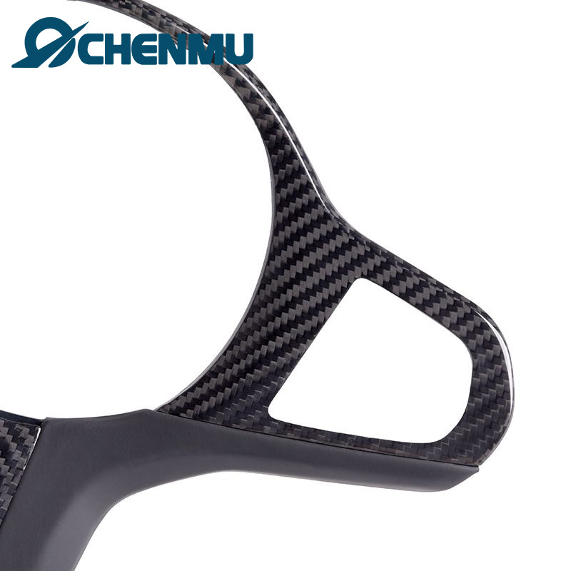 Carbon Fiber Steering Wheel Trim Cover for BMW G Series G20 G28 G30 G38 G01 G05
