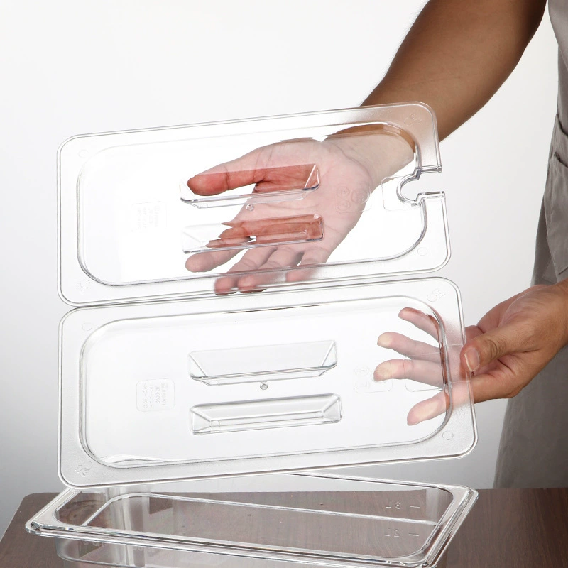 Стойка пластиковая коробка с куриными когтями с крышкой Акрил несколько горшков Прозрачный супермаркет острые горячие соленья