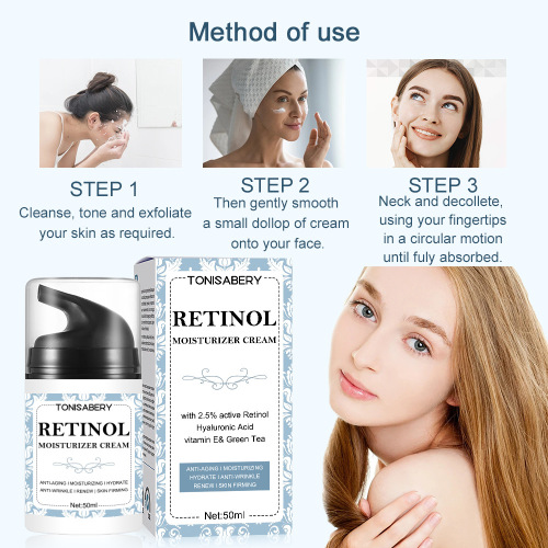Cross-border retinol face cream vitamin A hydrating moisturizing wrinkle care cream